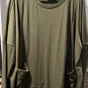 ANDREE BY UNIT Olive Green Women's Tunic